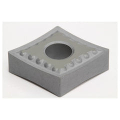 CNMG432EUP G10E, 0.031″ Corner Radius, 3/16″ Thick, 1/2″ Inscribed Circle, Uncoated, 80 Degree Diamond, Turning Insert - Exact Industrial Supply