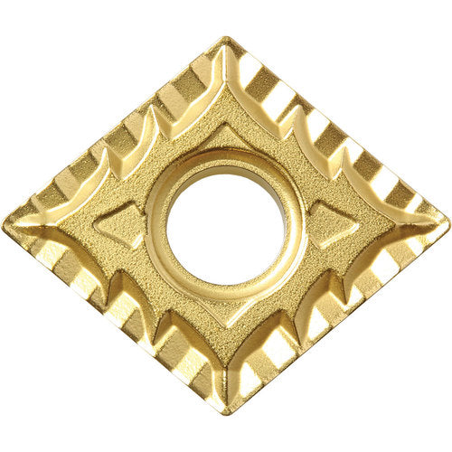 CNMG 432 CQ CA025P, 1/32″ Corner Radius, 3/16″ Thick, 1/2″ Inscribed Circle, TiCl2O3/TiN, 80 Degree Diamond, Turning Indexable Insert