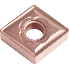 CNMG 543 C CA315, 3/64″ Corner Radius, 1/4″ Thick, 5/8″ Inscribed Circle, TiCnulll2O3/Ti, Diamond, Turning Indexable Insert - Exact Industrial Supply