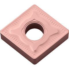 CNMG 433 GC CA315, 3/64″ Corner Radius, 3/16″ Thick, 1/2″ Inscribed Circle, TiCnulll2O3/Ti, Diamond, Turning Indexable Insert - Exact Industrial Supply