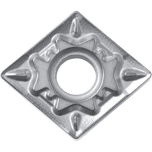CNMG 431 HQ PV7010, 1/64″ Corner Radius, 3/16″ Thick, 1/2″ Inscribed Circle, TiCN (MEGACOAT), Diamond, Turning Indexable Insert