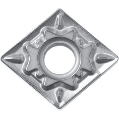 CNMG 432 HQ CA5525, 1/32″ Corner Radius, 3/16″ Thick, 1/2″ Inscribed Circle, TiCnulll2O3/TiN, Diamond, Turning Indexable Insert - Exact Industrial Supply
