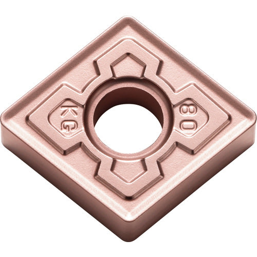 CNMG 433 KG CA310, 3/64″ Corner Radius, 3/16″ Thick, 1/2″ Inscribed Circle, TiCnulll2O3/Ti, Diamond, Turning Indexable Insert - Exact Industrial Supply