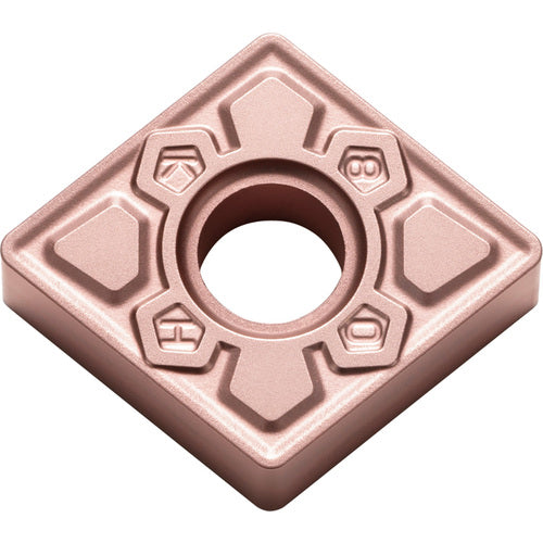 CNMG 433 KH CA315, 3/64″ Corner Radius, 3/16″ Thick, 1/2″ Inscribed Circle, TiCnulll2O3/Ti, Diamond, Turning Indexable Insert - Exact Industrial Supply