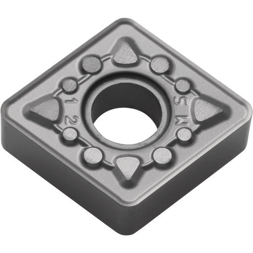 CNMG 431 MS CA6525, 1/64″ Corner Radius, 3/16″ Thick, 1/2″ Inscribed Circle, TiCnulll2O3/TiN, Diamond, Turning Indexable Insert