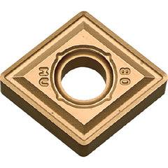CNMG 431 MU CA6515, 1/64″ Corner Radius, 3/16″ Thick, 1/2″ Inscribed Circle, TiCnulll2O3/TiN, Diamond, Turning Indexable Insert - Exact Industrial Supply