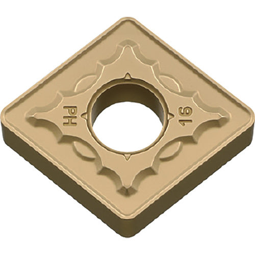 CNMG 433 PH CA5525, 3/64″ Corner Radius, 3/16″ Thick, 1/2″ Inscribed Circle, TiCnulll2O3/TiN, Diamond, Turning Indexable Insert - Exact Industrial Supply