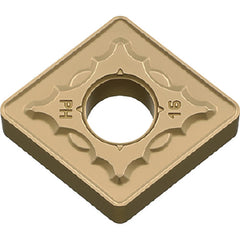 CNMG 432 PH CA5515, 1/32″ Corner Radius, 3/16″ Thick, 1/2″ Inscribed Circle, TiCnulll2O3/TiN, Diamond, Turning Indexable Insert - Exact Industrial Supply