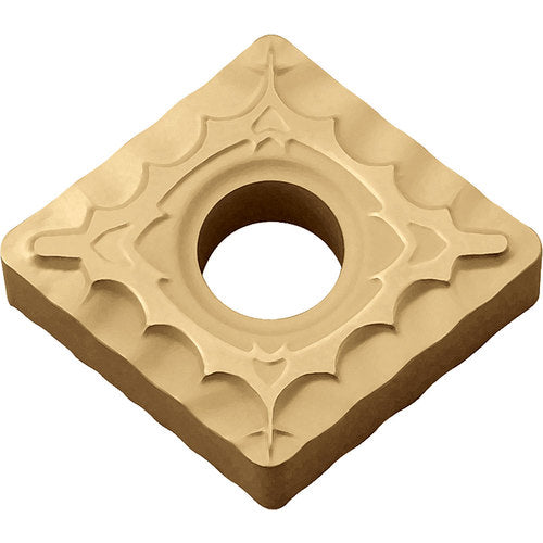 CNMG 431 XQ CA510, 1/64″ Corner Radius, 3/16″ Thick, 1/2″ Inscribed Circle, TiCl2O3/TiN, 80 Degree Diamond, Turning Indexable Insert