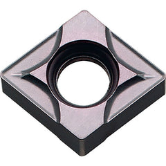 CNMU 2421 E-GK PR1225, 1/64″ Corner Radius, 1/8″ Thick, 0.2953″ Inscribed Circle, MEGACOAT, Diamond, Turning Indexable Insert - Exact Industrial Supply