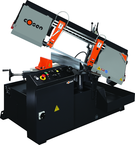 #SH-460M - 9" x 18" Semi Auto Swivel Head Mitering Horizontal Bandsaw - 2HP - USA Tool & Supply