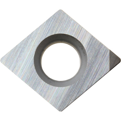 CPGB 321 SE KBN510, 1/64″ Corner Radius, 1/8″ Thick, 3/8″ Inscribed Circle, Diamond, Turning Indexable Insert - Exact Industrial Supply