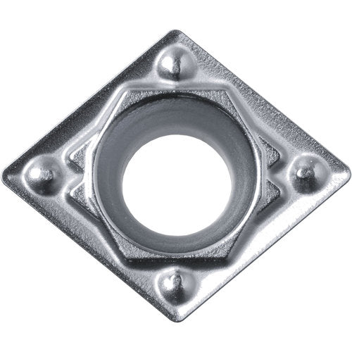 CPMH 321 HQ PV720, 1/64″ Corner Radius, 1/8″ Thick, 3/8″ Inscribed Circle, TiCN (MEGACOAT NANO), Diamond, Turning Indexable Insert