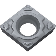 CPMT 321 GP CA5515, 1/64″ Corner Radius, 1/8″ Thick, 3/8″ Inscribed Circle, TiCnulll2O3/TiN, Diamond, Turning Indexable Insert