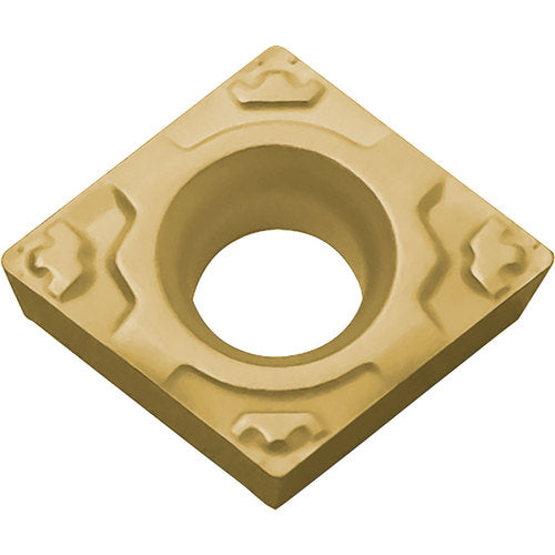 CPMT 322 GP PV90, 1/32″ Corner Radius, 1/8″ Thick, 3/8″ Inscribed Circle, TiN, 80 Degree Diamond, Turning Indexable Insert