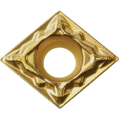 CPMT 251505 PP CCX, 0.008″ Corner Radius, 3/32″ Thick, 5/16″ Inscribed Circle,  TiCl2O3/Tin, 80 Degree Diamond, Turning Indexable Insert