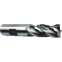 1" Dia. - 5-1/2" OAL - HSS - Center Cut SE EM - 4 FL - USA Tool & Supply