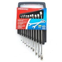 10PC COMBINATION WRENCH SET SAE - USA Tool & Supply