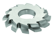 1/8 Radius - 2-1/2 x 1/4 x 1 - HSS - Right Hand Corner Rounding Milling Cutter - 14T - Uncoated - USA Tool & Supply