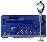 #52-646-220 - 35 - 160mm Measuring Range - .01mm Graduation - Bore Gage Set with X-Tenders - USA Tool & Supply