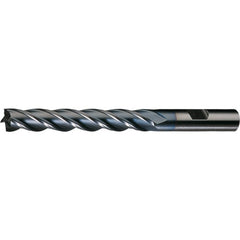 ‎3/16″ × 3/8″ × 1-1/4″ × 3-1/16″ RHS / RHC HSS HSS Single End Mulit Flute Center Cutting Finishing End Mill - TiCN