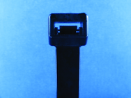 21" 120 lbs UV Black 50/Bag - Cable Ties - USA Tool & Supply