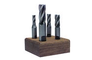 4 Pc. HSS Roughing End Mill Set - USA Tool & Supply