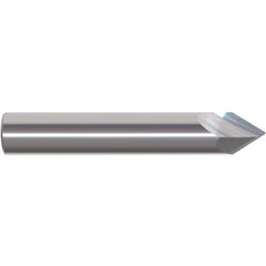 1/8″ Cutting Dia. 1/8″Shank Dia, 2 Flute, 60 Degrees, Carbide Chamfer Mill Series/List #5997 - USA Tool & Supply
