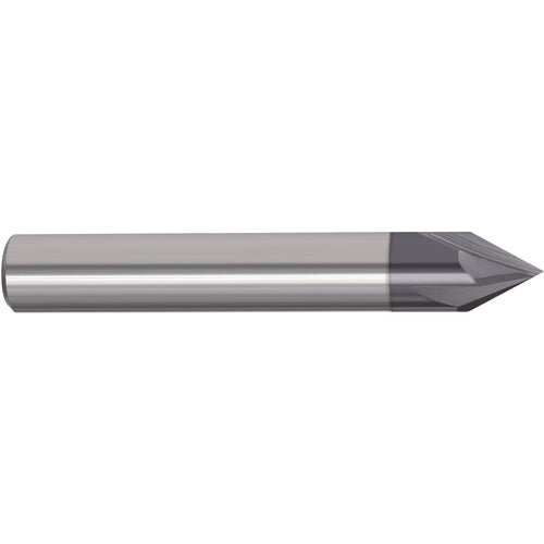 1/8″ Cutting Dia. 1/8″Shank Dia, 4 Flute, 60 Degrees, Carbide Chamfer Mill Series/List #5997T - USA Tool & Supply