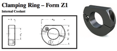 VDI Clamping Ring - Form Z1 (Internal Coolant) - Part #: CNC86 63.15880 - USA Tool & Supply