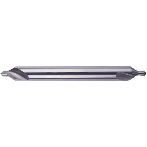 #1 × 5″ OAL 60 Degree HSS Plain Combined Drill and Countersink Bright Series/List #1499 - USA Tool & Supply