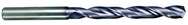 3.7mm Dia. - Solid Carbide 8xD High Performance Drill-TiAlN - USA Tool & Supply