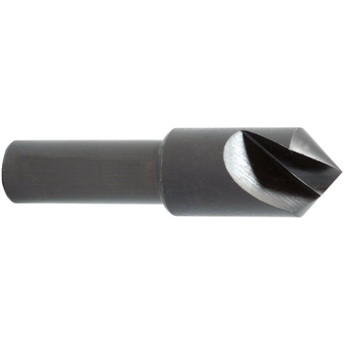 1″ Cutting Dia. 1/2″Shank Dia, 1 Flute, 90 Degrees, HSS Countersink Series/List #1752 - Exact Industrial Supply