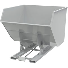 Self-Dump Hopper HD 4 Cu Yd 6K Machine Gray