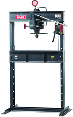 Hand Operated Hydraulic Press - 25H - 25 Ton Capacity - USA Tool & Supply