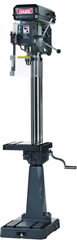 14-1/8" Step Pulley Floor Model Drill Press - SB-16 - 5/8" Drill Capacity, 1/2HP, 110V 1PH Motor - USA Tool & Supply