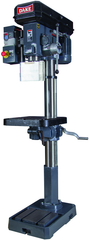 18" Floor Model Step Pulley Drill Press - 9 Speeds (270-2000RPM), 1" Drill Capacity,  1HP 110V 1PH ONLY Motor - USA Tool & Supply