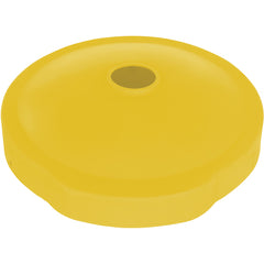 Drum Recyc Flap 55Gal(Closed/Open) Yellow - Exact Industrial Supply