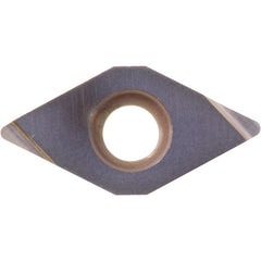 DCET 2151 M-FSF PR1225, 1/64″ Corner Radius, 3/32″ Thick, 1/4″ Inscribed Circle, MEGACOAT, Diamond, Turning Indexable Insert - Exact Industrial Supply