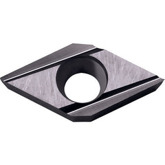 DCET 21502 J PR1725, 0.004″ Corner Radius, 3/32″ Thick, 1/4″ Inscribed Circle, MEGACOAT NANO PLUS, 55 Degree Diamond, Turning Indexable Insert