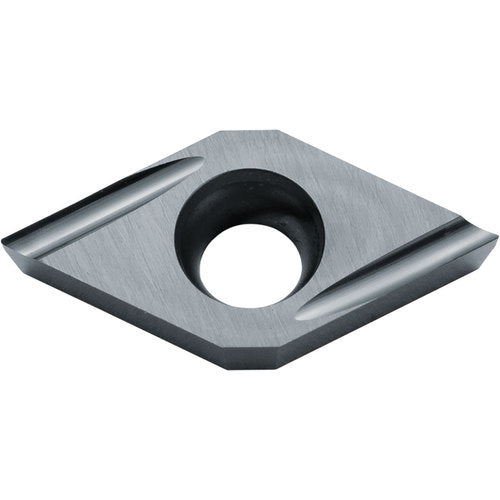 DCET 21505 U TN610, 0.008″ Corner Radius, 3/32″ Thick, 1/4″ Inscribed Circle, TiCN, 55 Degree Diamond, Turning Indexable Insert