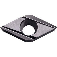 DCET 21505 J PR1725, 0.008″ Corner Radius, 3/32″ Thick, 1/4″ Inscribed Circle, MEGACOAT NANO PLUS, 55 Degree Diamond, Turning Indexable Insert