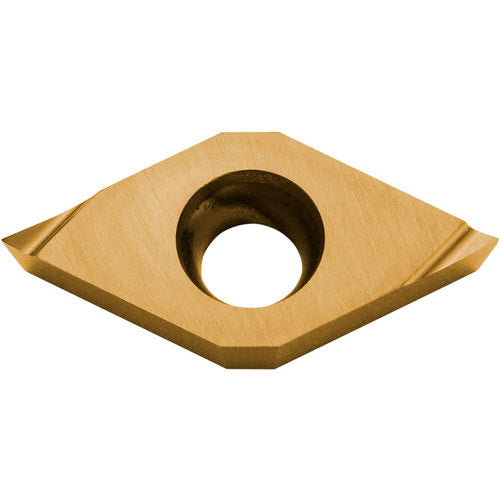 DCET 21505 F PV720, 0.008″ Corner Radius, 3/32″ Thick, 1/4″ Inscribed Circle, TiCN (MEGACOAT NANO), 55 Degree Diamond, Turning Indexable Insert