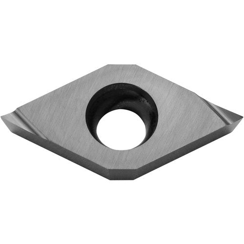 DCET 32505 F TN610, 0.008″ Corner Radius, 5/32″ Thick, 3/8″ Inscribed Circle, TiCN, 55 Degree Diamond, Turning Indexable Insert