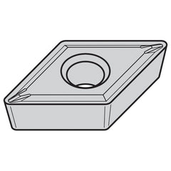 DCGT21501P TN10U POSITIVE INSERT - USA Tool & Supply