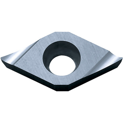 DCGT 3251 A3 KW10, 1/64″ Corner Radius, 5/32″ Thick, 3/8″ Inscribed Circle, WC/Co, Diamond, Turning Indexable Insert - Exact Industrial Supply