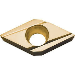 DCGT 3251 J PV710, 1/64″ Corner Radius, 5/32″ Thick, 3/8″ Inscribed Circle, TiCN (MEGACOAT NANO), 55 Degree Diamond, Turning Indexable Insert