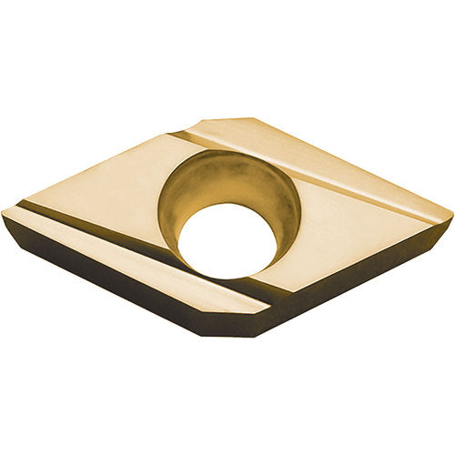 DCGT 32505 J PV710, 0.008″ Corner Radius, 5/32″ Thick, 3/8″ Inscribed Circle, TiCN (MEGACOAT NANO), 55 Degree Diamond, Turning Indexable Insert