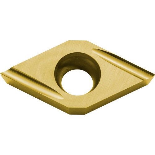 DCGT 21505 U PV730, 0.008″ Corner Radius, 3/32″ Thick, 1/4″ Inscribed Circle, TiAlN/TiN, 55 Degree Diamond, Turning Indexable Insert