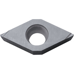DCGT 32505 F TN60, 0.008″ Corner Radius, 5/32″ Thick, 3/8″ Inscribed Circle, TiCN/NbC, 55 Degree Diamond, Turning Indexable Insert
